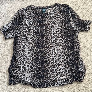 Cheetah print top